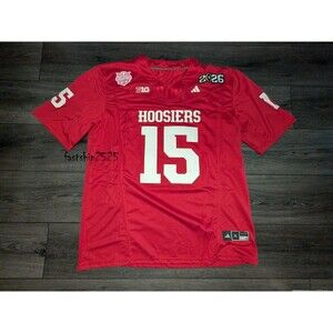 Fernando Mendoza #15 Indiana Hoosiers 2026 Natty Champs Jersey XL